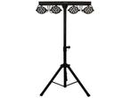 Led spots aan statief set, Huis en Inrichting, Lampen | Spots, Ophalen of Verzenden, Nieuw, Led