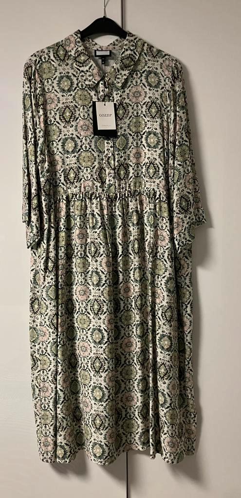 ☀️aanbieding Gozzip jurk maat 46/48 nieuw, Kleding | Dames, Jurken, Nieuw, Maat 46/48 (XL) of groter, Onder de knie, Ophalen of Verzenden