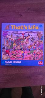 Legpuzzel That's Life - 1000 stukjes, Hobby en Vrije tijd, Denksport en Puzzels, Ophalen of Verzenden, 500 t/m 1500 stukjes, Zo goed als nieuw