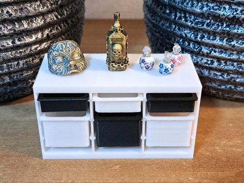 Miniatuur ikea kast, schaal 1:12, Verzamelen, Poppenhuizen en Toebehoren, Nieuw, Decoratie, Ophalen of Verzenden