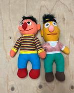 Vintage Bert en Ernie Sesamstraat poppen, jaren 70, Ophalen of Verzenden, Zo goed als nieuw, Overige typen