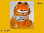 Diverse Garfield knuffels, wenskaarten, sokjes, stickers ea, Verzamelen, Stripfiguren, Ophalen, Garfield