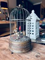 Antiek Muziekdoosje - Vogelkooi, Antiek en Kunst, Ophalen of Verzenden