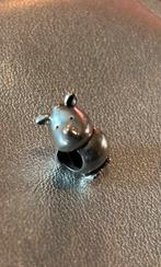 Orginele pandora bedel neushoorn, Sieraden, Tassen en Uiterlijk, Bedels, Ophalen, Zo goed als nieuw, Zilver, Pandora