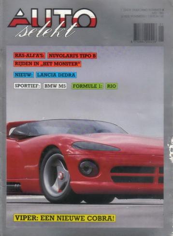 Autoselekt 5 1989 : BMW M5 - Honda Legend - Ferrari Mondial beschikbaar voor biedingen