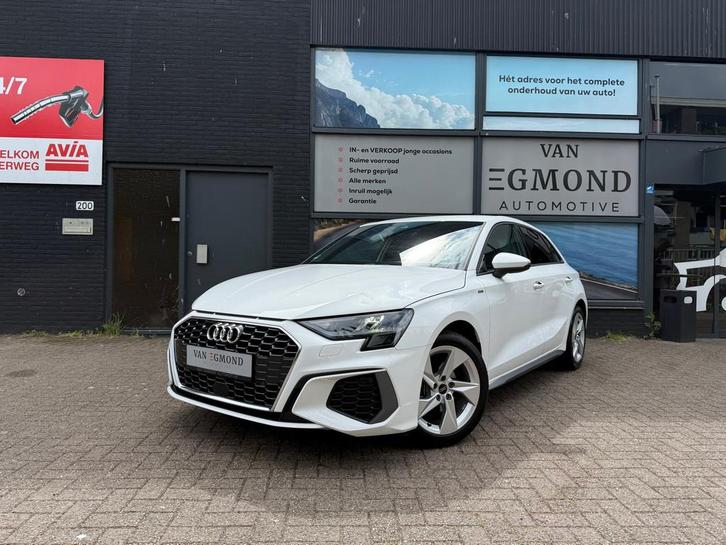 Audi A3 Sportback 30 TFSI S-Line Hybride, Auto's, Audi, Bedrijf, Te koop, A3, ABS, Adaptive Cruise Control, Airbags, Airconditioning