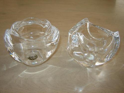 WAXINELICHTHOUDER KRISTAL !!!!!!!!, Antiek en Kunst, Antiek | Glas en Kristal, Ophalen of Verzenden
