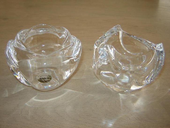 WAXINELICHTHOUDER KRISTAL !!!!!!!!, Antiek en Kunst, Antiek | Glas en Kristal, Ophalen of Verzenden