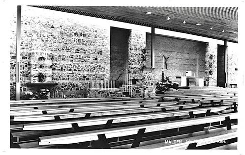 913994	Malden	Gld 1960	RK Kerk	Nette oude kaart	niet gelopen, Verzamelen, Ansichtkaarten | Nederland, Ongelopen, Gelderland, 1940 tot 1960