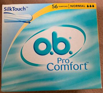 O.B Tampons pro comfort normal 56 stuks Nieuw!! beschikbaar voor biedingen