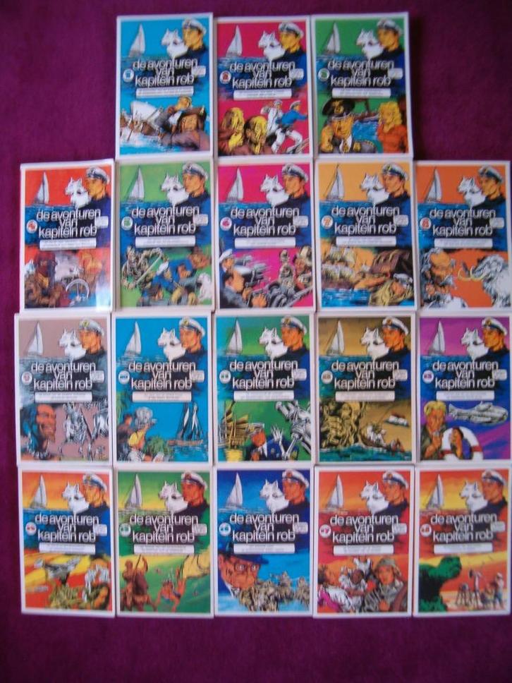 Kapitein Rob stripverhalen, Boeken, Stripboeken, Zo goed als nieuw, Meerdere stripboeken, Ophalen of Verzenden