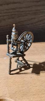 Zilveren minatuur Spinnewiel, Ophalen of Verzenden, Zilver