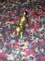 Beeldje van messing van een hond, Ophalen of Verzenden