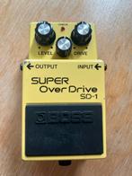 Boss SD-1 Overdrive - Black Label Japan 1986, Muziek en Instrumenten, Effecten, Ophalen of Verzenden, Gebruikt, Distortion, Overdrive of Fuzz