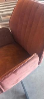 Eetkamerstoel velvet draaiNIEUW IN DOOS219 VOOR 89,-PSTUK12X, Ophalen of Verzenden, Nieuw, Stof