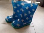 Leuke blauwe regenlaarsjes met sterren - Maat 19, Ophalen of Verzenden, Zo goed als nieuw, Jongetje of Meisje, Laarsjes