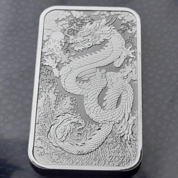2024 Australia 1 oz silver Dragon Rectangle BU beschikbaar voor biedingen