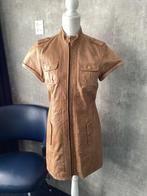 Goosegraft Camel leren jurk/jas type 004 maat XL (M), Maat 38/40 (M), Goosecraft, Overige kleuren, Ophalen of Verzenden