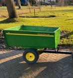 John Deere Kiepkar / Aanhanger voor Zitmaaier, Tuin en Terras, Zitmaaiers, Ophalen, Gebruikt
