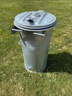 Zinken vuilnisbak vuilnisemmer 140L, Overige materialen, 40 liter of meer, Ophalen of Verzenden, Zo goed als nieuw