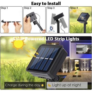 tuinverlicting multicolor / solar / 3 meter - € 5,00 laatste beschikbaar voor biedingen