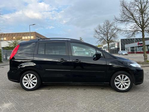 Mazda 5 1.8 2006 Zwart MPV 7 Persoon Airco Met Nap, Auto's, Mazda, Particulier, ABS, Airbags, Airconditioning, Alarm, Android Auto