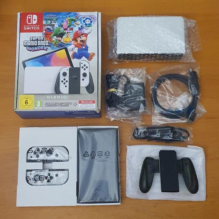 COMPLEET | Nintendo Switch Console OLED, Spelcomputers en Games, Spelcomputers | Nintendo Switch, Gebruikt, Switch OLED, Ophalen of Verzenden