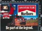 Sticker: Marlboro - Adventure Team, Ophalen of Verzenden, Zo goed als nieuw, Auto of Motor