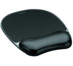 Fellowes Crystals Gell Gel muismat met polssteun zwart, Nieuw, Ophalen of Verzenden, A, Ergonomisch