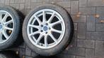 Winterbanden volvo v70 225 50 17 5x108 velgen goodyear, Auto-onderdelen, Banden en Velgen, Ophalen, Gebruikt, 15 inch, Velg(en)