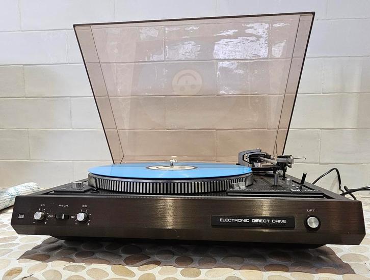 Dual CS714Q Quartz Electronic DD '70s topper, DN160E,izgst, Audio, Tv en Foto, Platenspelers, Zo goed als nieuw, Platenspeler