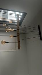 Mooie boomstam lamp te koop met lampen erom heen., Ophalen of Verzenden, Zo goed als nieuw, Hout, Robuste