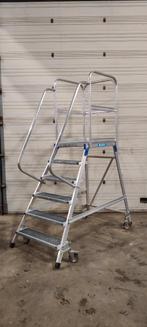 Platformladder / bordestrap, Doe-het-zelf en Verbouw, Ladders en Trappen, Ophalen of Verzenden