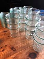 Weck Potjes 290ml met Deksel - Set, Huis en Inrichting, Glas of Glazen, Ophalen of Verzenden, Effen, Glas