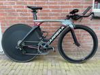 Carrera Di2 tijdrit triathlon TT fiets maat S, 28 inch, Carbon, Zo goed als nieuw, Meer dan 20 versnellingen