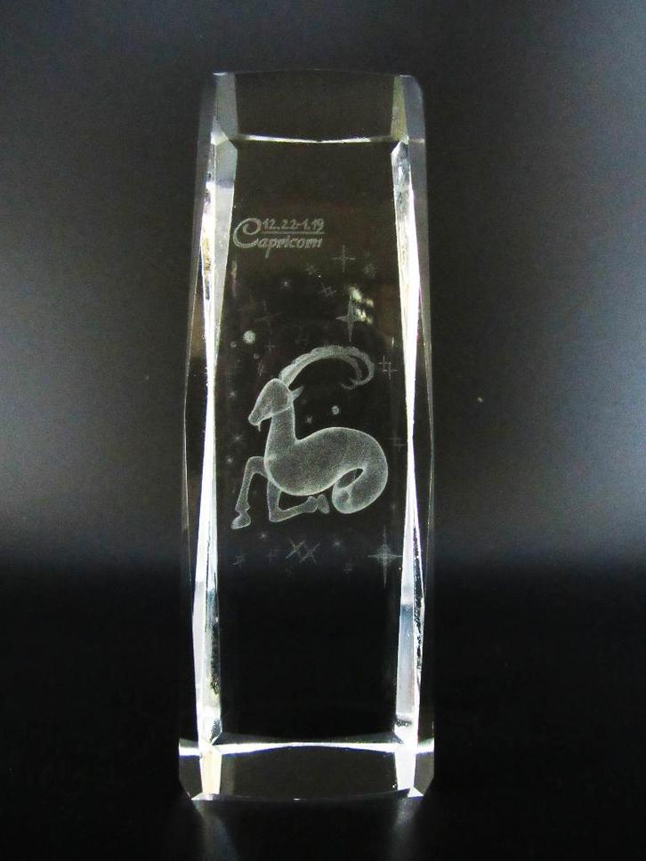 3D Kristal blokken - Sterrenbeelden, Verzamelen, Beelden en Beeldjes, Nieuw, Overige typen, Ophalen of Verzenden