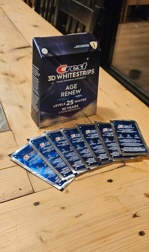 Originele CREST 3D Whitestrips – 7 daagse behandeling, Sieraden, Tassen en Uiterlijk, Uiterlijk | Mondverzorging, Zo goed als nieuw