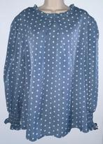 Shein tuniek maat 4XL (50/52), Ophalen of Verzenden, Zo goed als nieuw, Blauw, Blouse of Tuniek