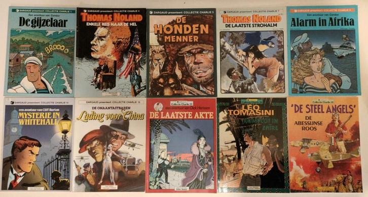 Collectie Charlie 1e editie - Kies je eigen pakket!, Boeken, Stripboeken, Meerdere stripboeken, Ophalen of Verzenden