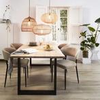 2 Tafelpoten- WOOOD Tablo Maastricht U-poot - Zwart Metaal, Tafelpoot, 50 tot 100 cm, Zo goed als nieuw, Metaal