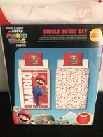 Dekbedovertrek. Super mario. 140/200, Overige kleuren, Jongetje of Meisje, Dekbedovertrek, Nieuw
