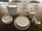 Waechtersbach vintage Duits servies spierwit keramiek, Ophalen, Keramiek, Zo goed als nieuw, Bord(en)