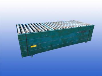 36x Gebruikte stalen palletrollenbaan 114 cm rolbreedte beschikbaar voor biedingen