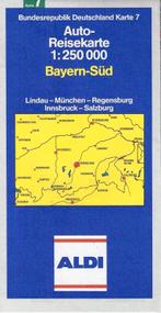 L184 aldi plattegrond beieren zuid 1989  --, Boeken, Gelezen, Ophalen of Verzenden, Landkaart, 1800 tot 2000