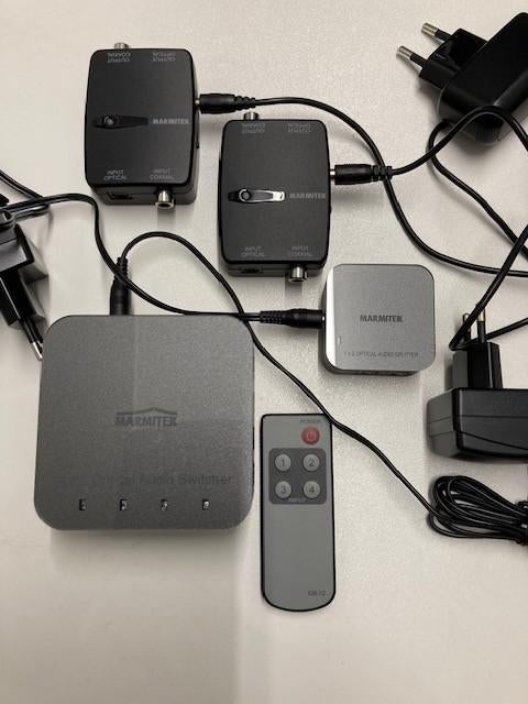 Div. Marmitek Toslink app., Ophalen of Verzenden, Zo goed als nieuw