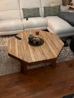 Massief Eiken Salontafel - 8 Hoekig, Huis en Inrichting, Tafels | Salontafels, Ophalen, Eikenhout, 75 cm of meer, Overige vormen