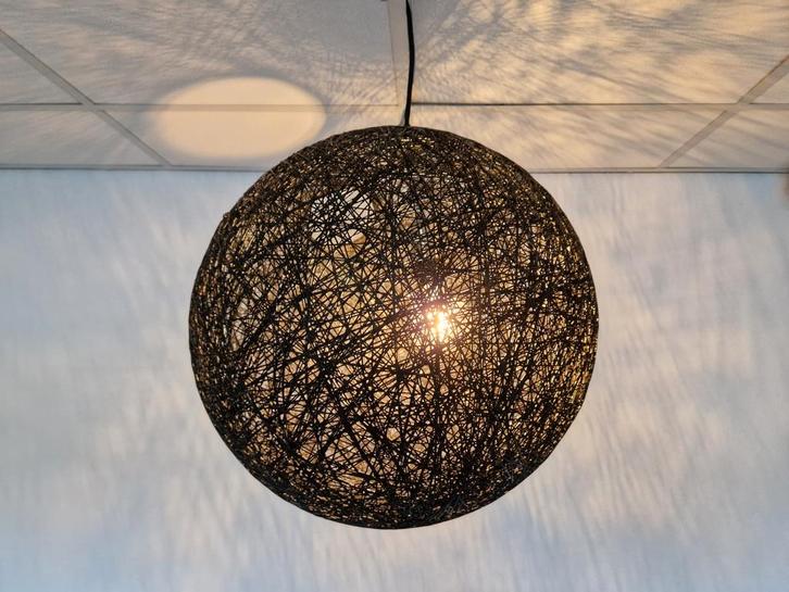Diverse hanglampen  Formadri basic dome rib 90cm, Huis en Inrichting, Lampen | Hanglampen, Zo goed als nieuw, 75 cm of meer, Hout