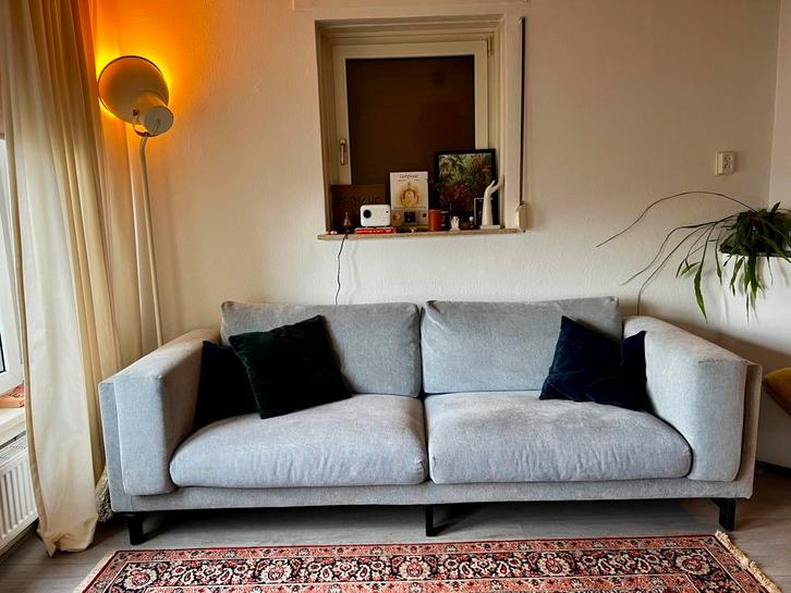 3-zits bankstel IKEA Nockeby z.g.a.n., Huis en Inrichting, Banken | Bankstellen, Zo goed als nieuw, Rechte bank, Driepersoons