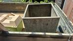 Gratis afhalen - betonlook plantenbak (licht), Tuin en Terras, Bloembakken en Plantenbakken, Ophalen of Verzenden, Zo goed als nieuw