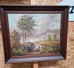 Gesigneerd schilderij Simons schapenherder, Ophalen